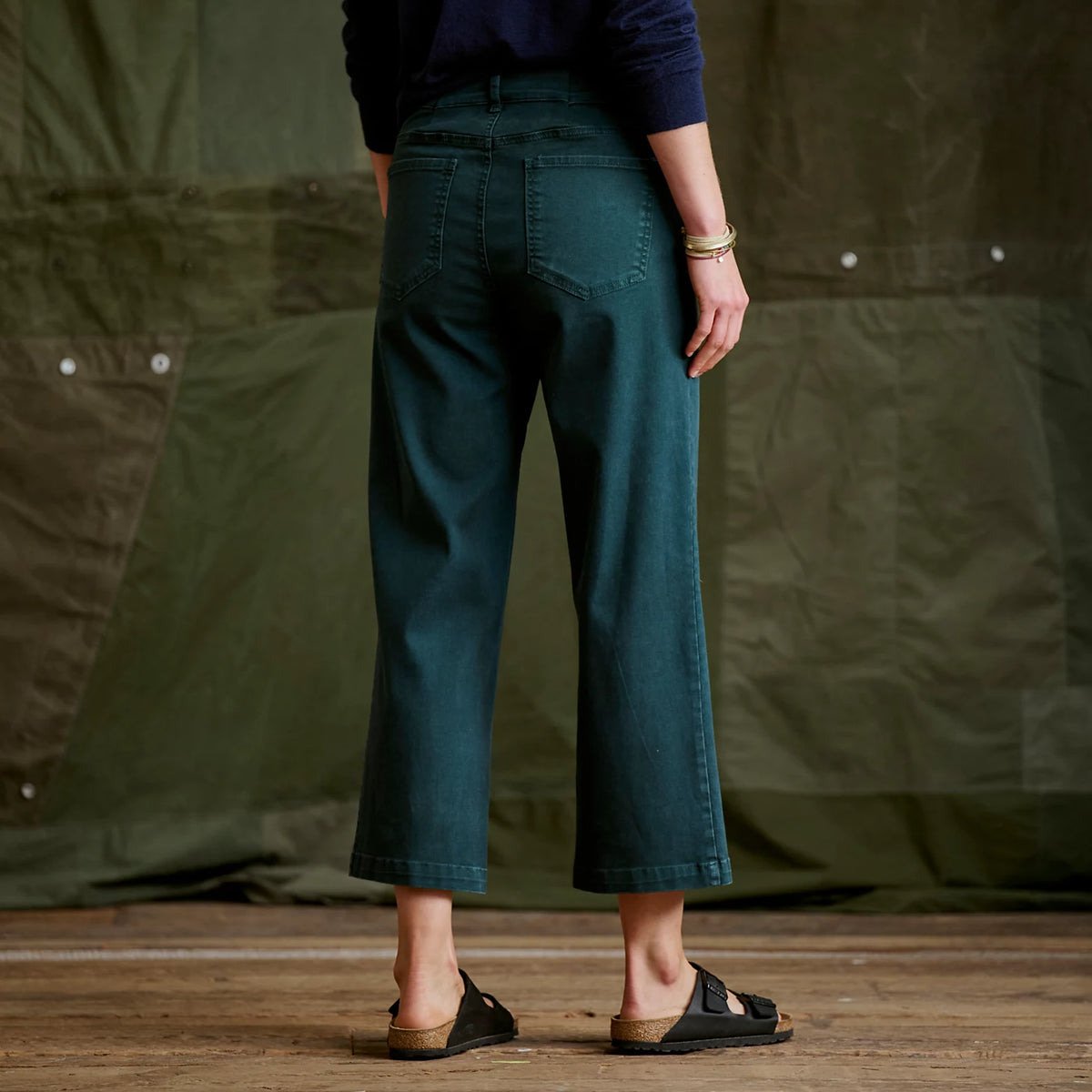 Kut from the Kloth® Charlotte Twill High-Rise Wide-Leg Jeans - Orvis Top Pick