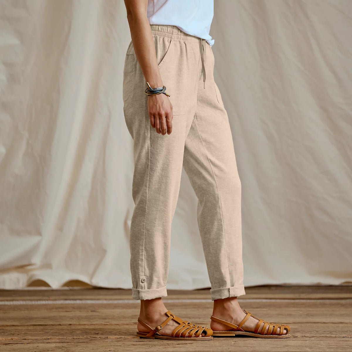 Explorer Performance Linen Ankle Pants - Orvis Value