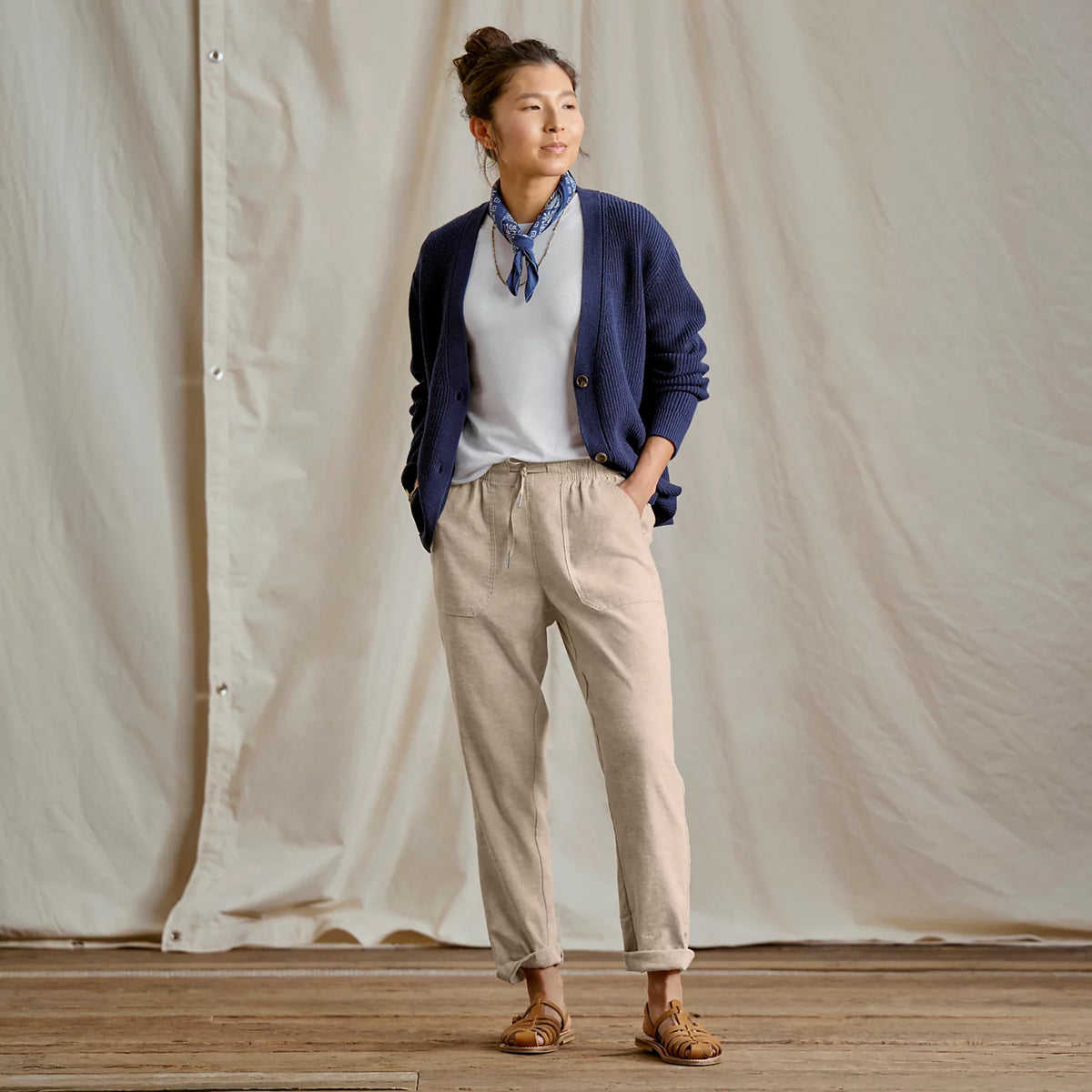 Explorer Performance Linen Ankle Pants - Orvis Value