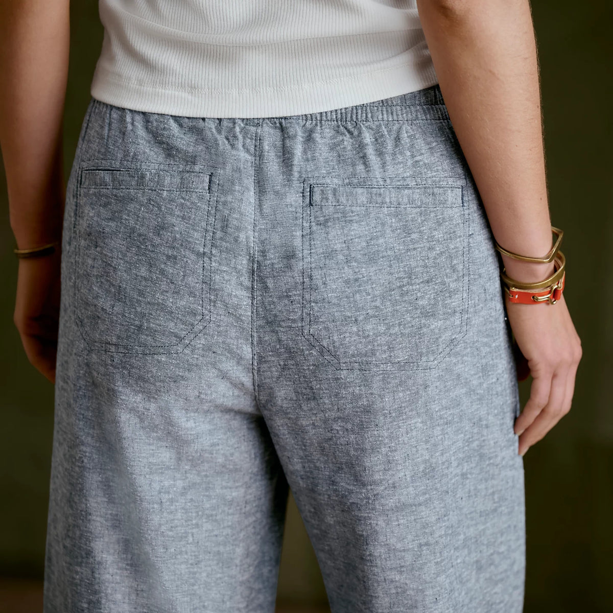 Explorer Performance Linen Wide-Leg Pants - Orvis Quality