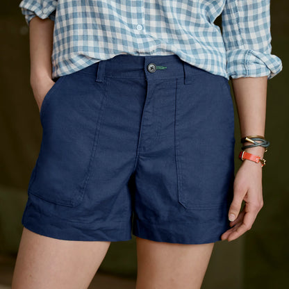 Women's 1856 Linen 5" Utility Shorts - Orvis Best Seller