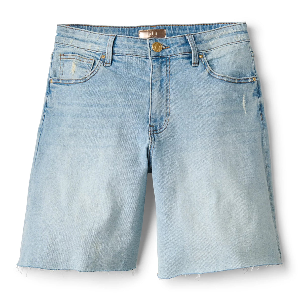 Kut from the Kloth® Hailey High-Rise Bermuda Shorts 8" - Orvis Exclusive