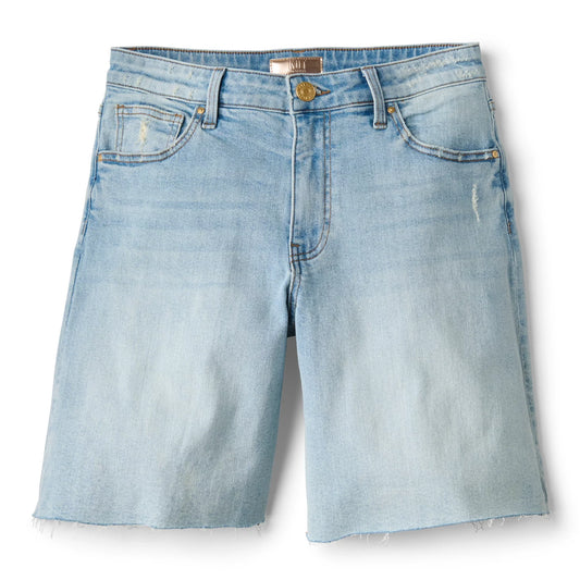 Kut from the Kloth® Hailey High-Rise Bermuda Shorts 8" - Orvis Exclusive