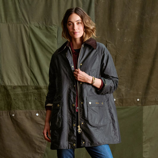 Barbour® Beadnell Waxed Long Jacket - Orvis Best Price