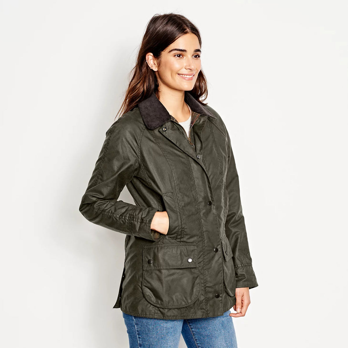 Barbour® Women's Classic Beadnell Jacket - Orvis New