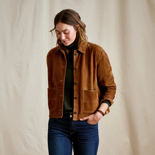 Women's Campfire Suede Jacket - Orvis Essential