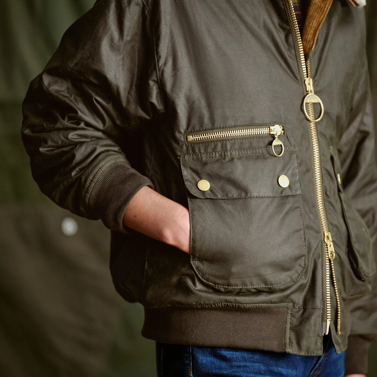 Barbour® Maxine Waxed Jacket - Orvis Premium