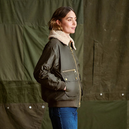 Barbour® Maxine Waxed Jacket - Orvis Premium