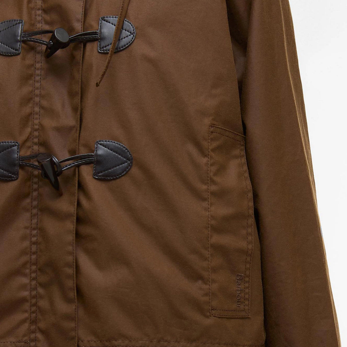 Barbour® Myra Waxed Duffle Coat - Orvis Essential