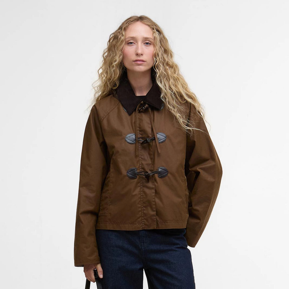 Barbour® Myra Waxed Duffle Coat - Orvis Essential