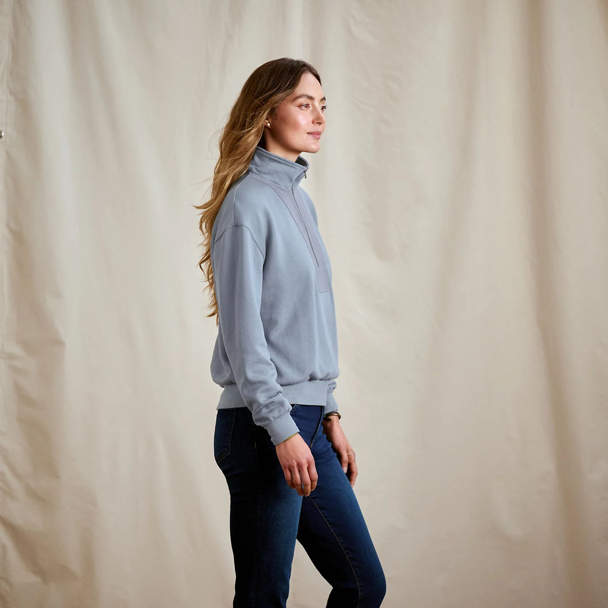 Women's Campfire 1/4-Zip Sweatshirt - Orvis Best Seller