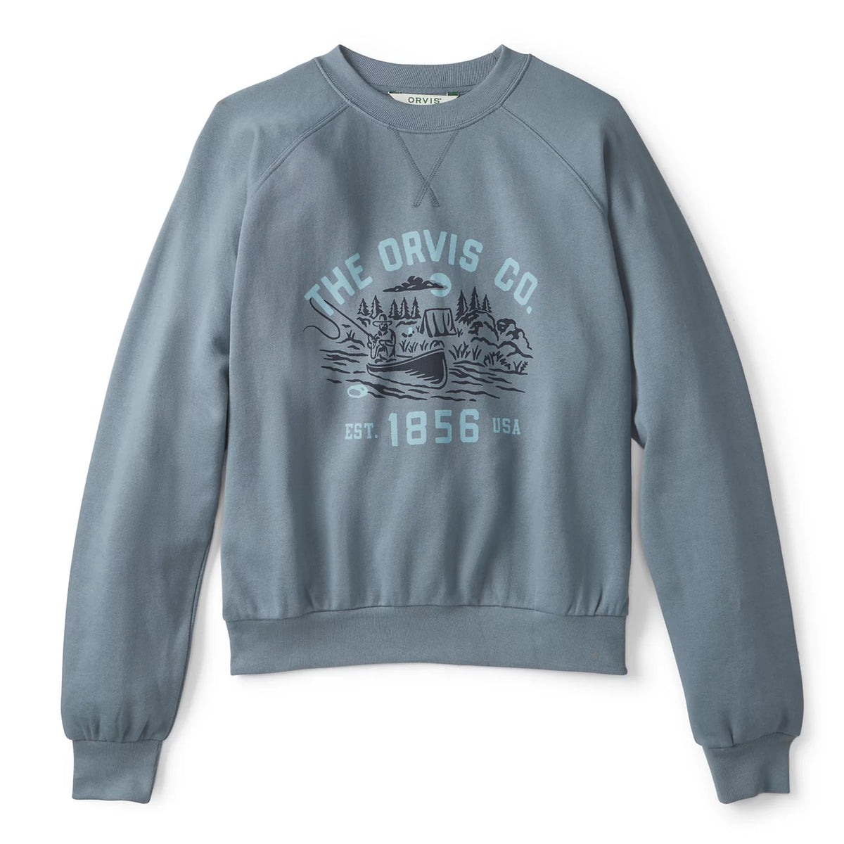 Women's Campfire Graphic Crewneck Sweatshirt - Orvis Quality