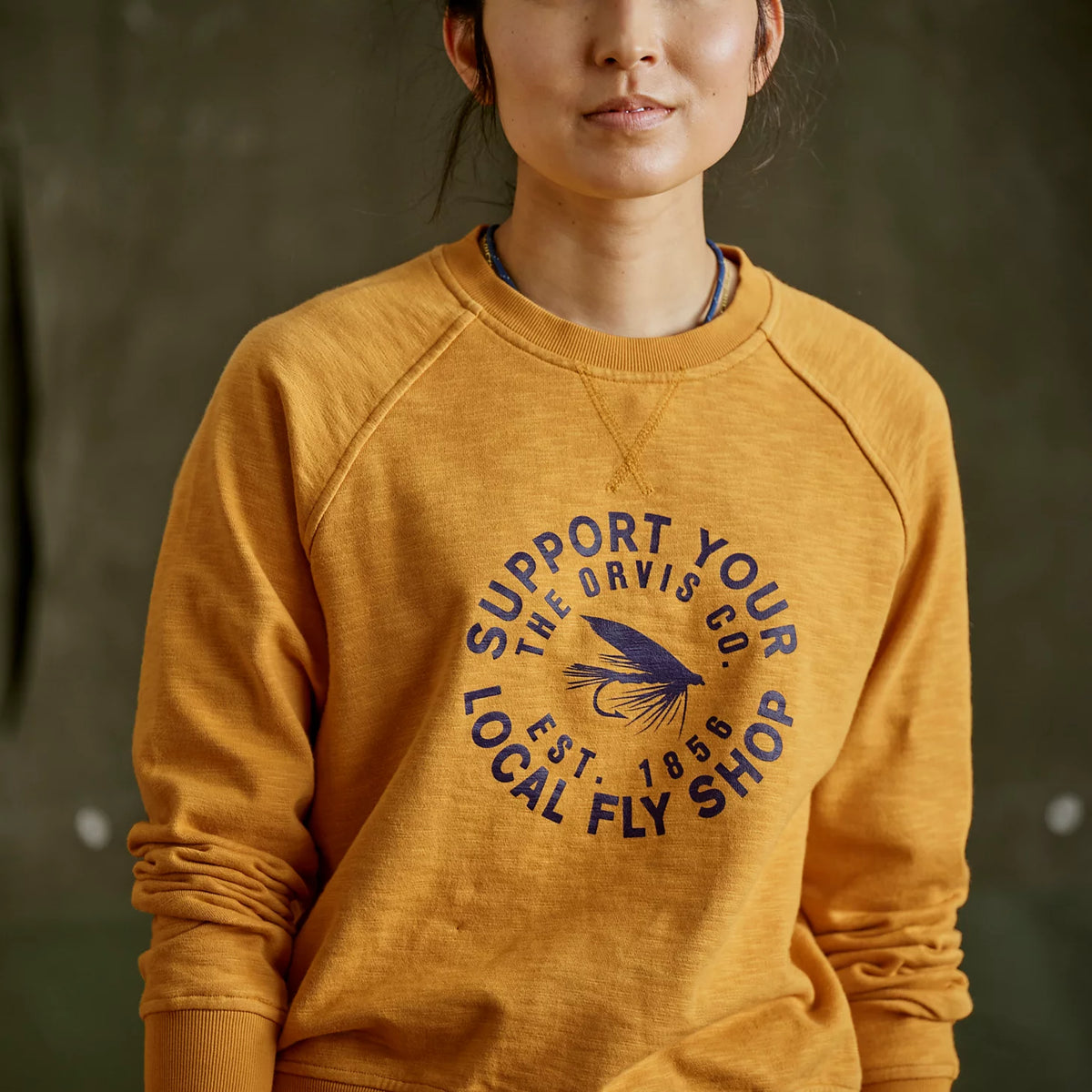 Women's Montana Morning® Graphic Crewneck Sweatshirt - Orvis Special Offer