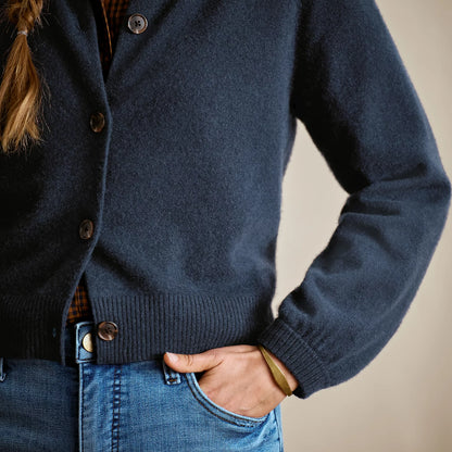 Boiled Cashmere Cardigan - Orvis Smart Buy