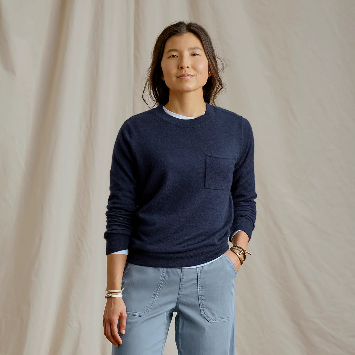 Featherweight Cashmere Crewneck Sweater - Orvis Popular