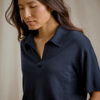Featherweight Cashmere Polo Tee - Orvis Best Seller
