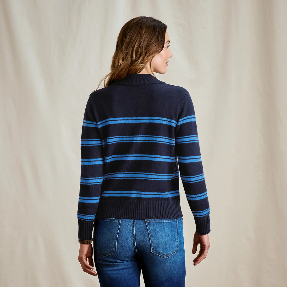 Brookside Striped Polo Sweater - Orvis Best Seller