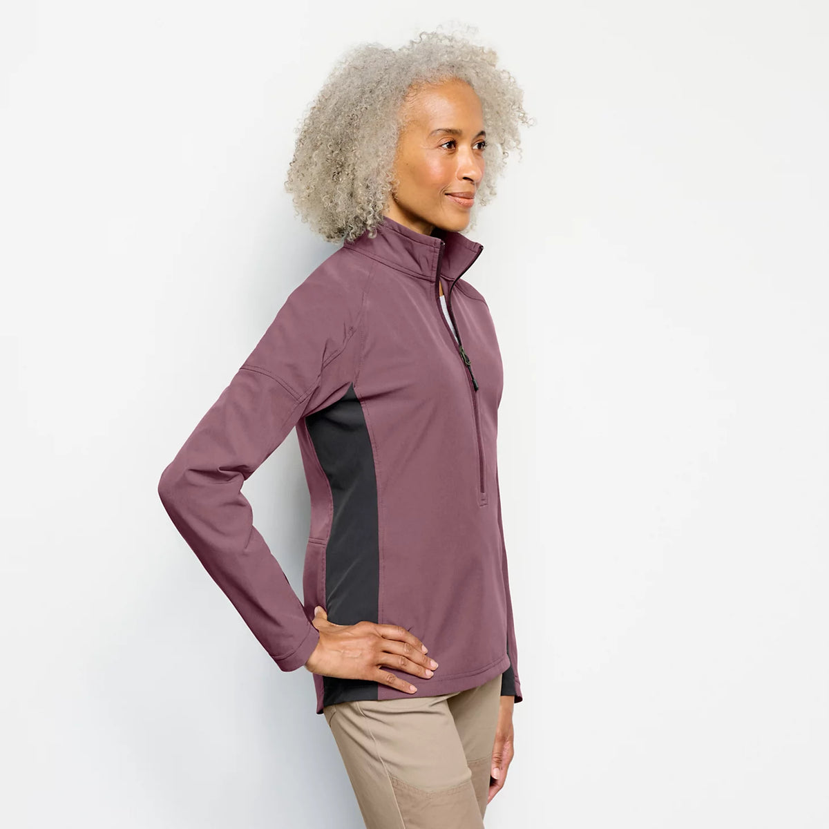 Women's PRO LT Softshell Pullover - Orvis Signature