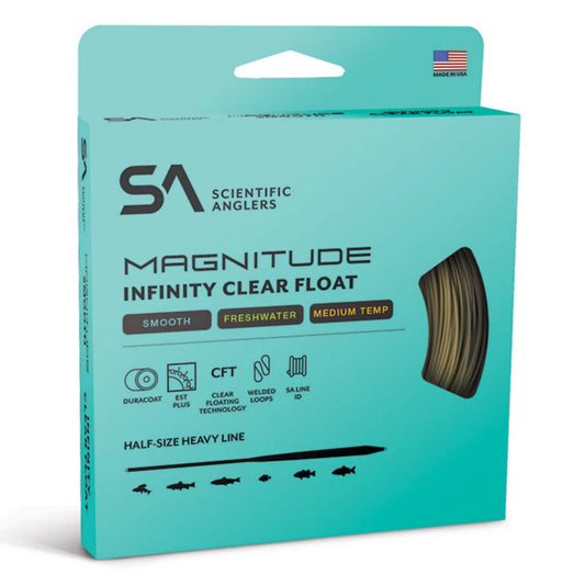 Scientific Anglers Magnitude Smooth Infinity Clear-Tip Fly Line - Orvis New