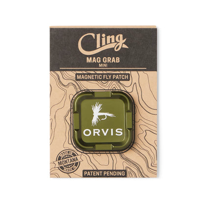 Cling Mag Grab™ Mini Magnetic Fly Patch - Orvis Classic