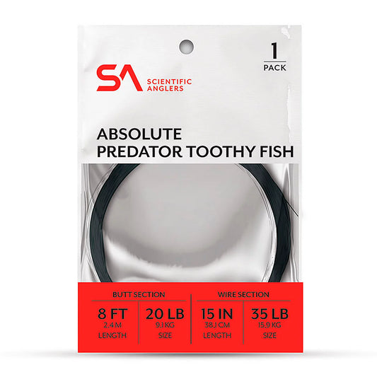 Absolute Predator Toothy Fish Leader - Orvis New