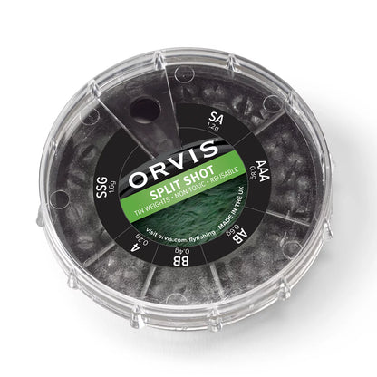 Orvis Non-Toxic Split Shot - 6 Sizes - Orvis Special Offer