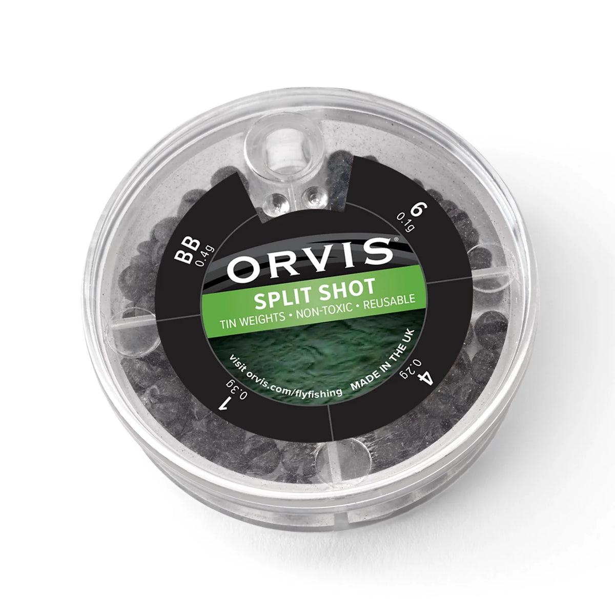 Orvis Non-Toxic Split Shot - 4 Sizes - Orvis Customer Favorite