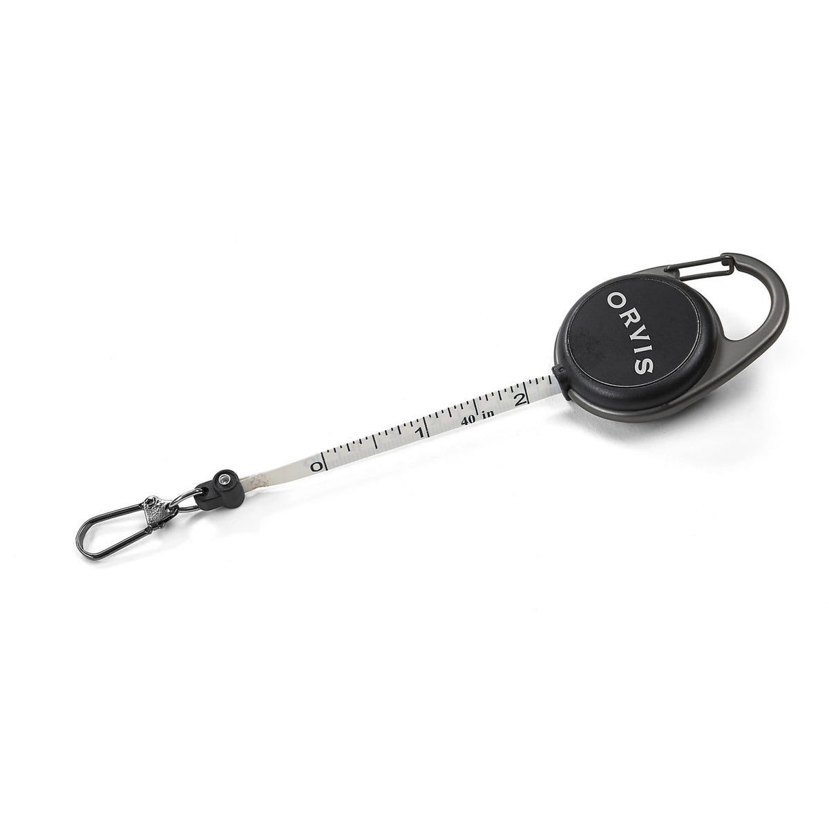 Black Nickel Carabiner Tape Measure Zinger Combo - Orvis Great Value