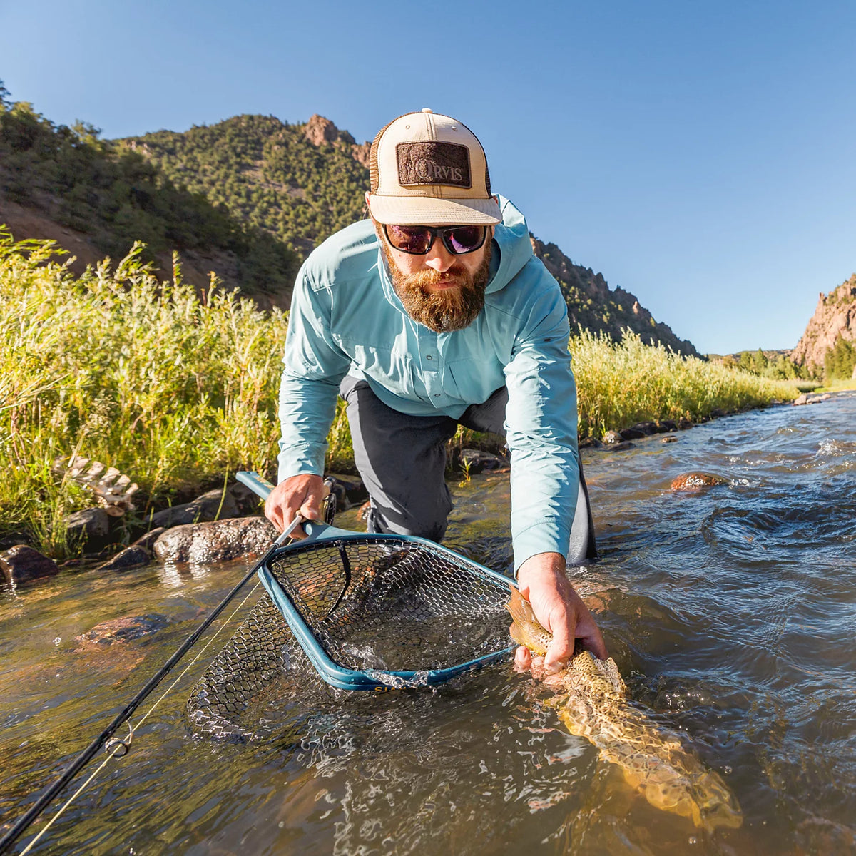 Orvis Wide-Mouth Hand Net - Orvis Premium