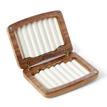A.L. Swanson River Series Fly Boxes - Abalone Inlay - Orvis Premium
