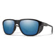MATTE BLACK/BLUE POLAIZED LENS