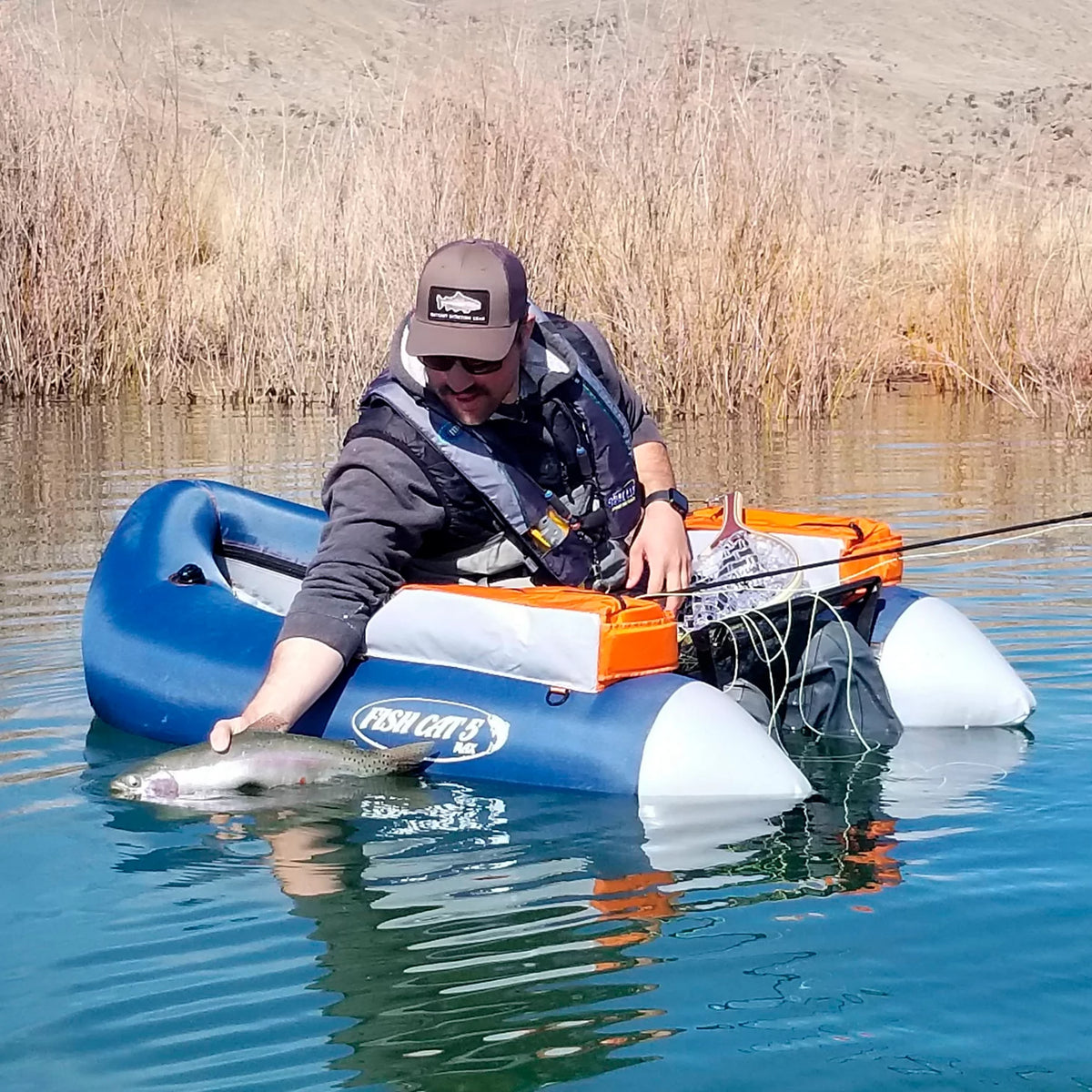 Outcast Fish Cat 5 Max Float Tube - Orvis Quality