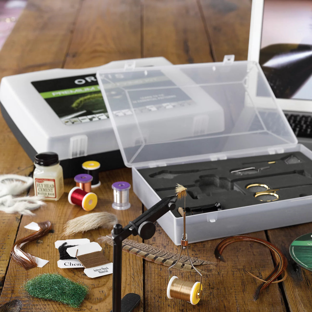 Orvis Premium Fly Tying Kit - Orvis Quality