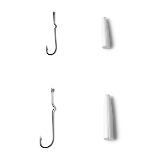 Popper Bodies with Hooks - Pencil Popper Bodies with Size 1 and 4 Hooks - Orvis Exclusive
