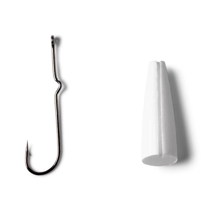 Popper Bodies with Hooks - Bass Popper Bodies with Size 4 and 8 Hooks - Orvis Customer Favorite