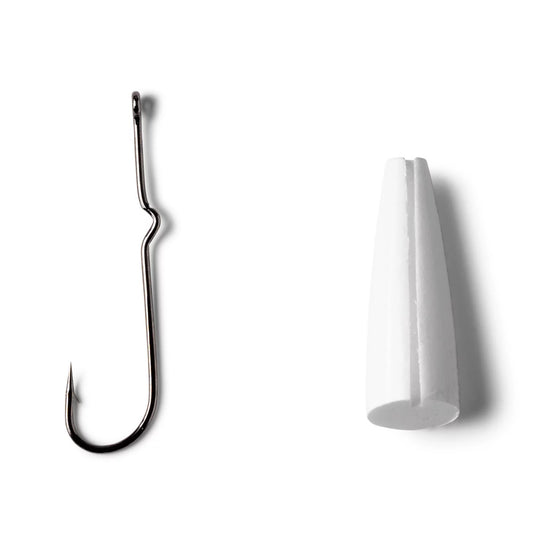 Popper Bodies with Hooks - Bass Popper Bodies with Size 4 and 8 Hooks - Orvis Customer Favorite