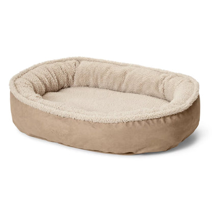 Orvis ComfortFill-Eco™ Wraparound Dog Bed with Fleece - Orvis Customer Favorite