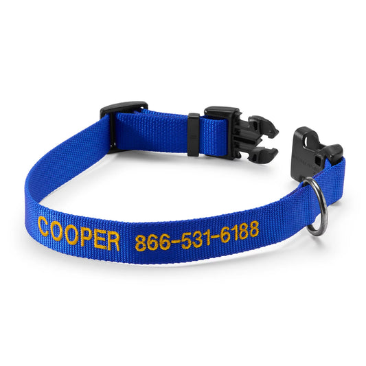 Personalized Side-Release Buckle Collar and Leash - Orvis Best Seller