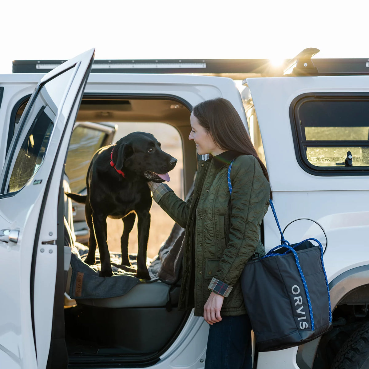 Tough Trail® Dog Travel Tote Kit - Orvis Classic