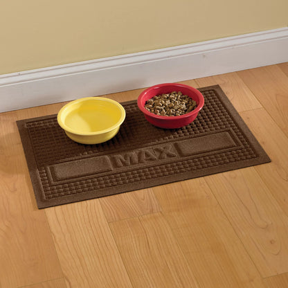 Personalized Recycled WaterHog® Grid Pet Placemat - Orvis Latest