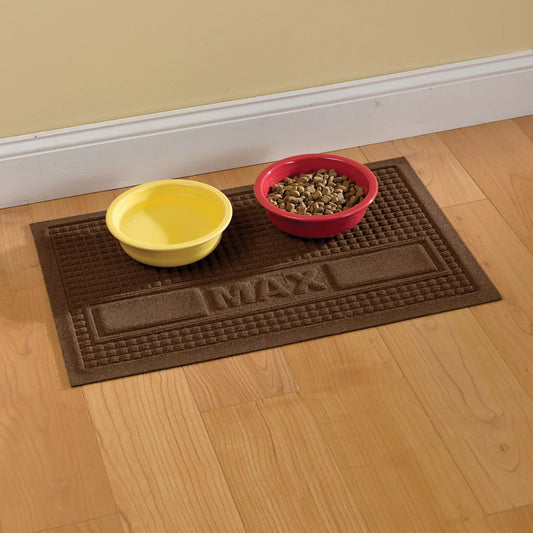 Personalized Recycled WaterHog® Grid Pet Placemat - Orvis Latest