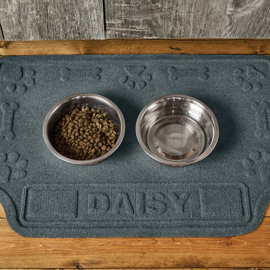 Recycled WaterHog® Paws & Bones Placemat - Orvis Latest