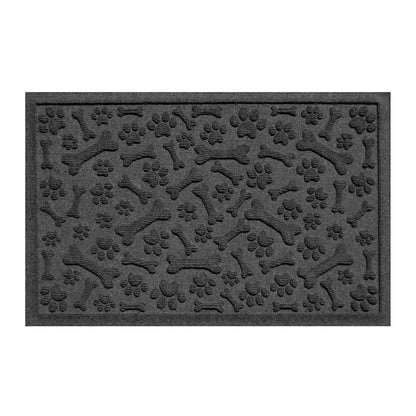 Recycled WaterHog® Paws & Bones Mat - Orvis Classic