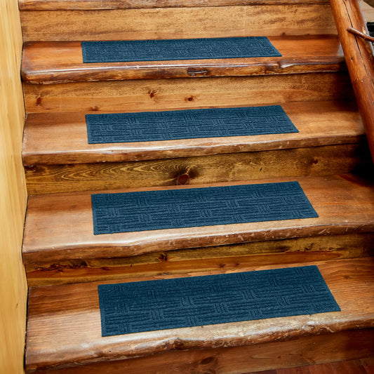 Recycled WaterHog® Oxford Weave Stair Treads - Orvis New