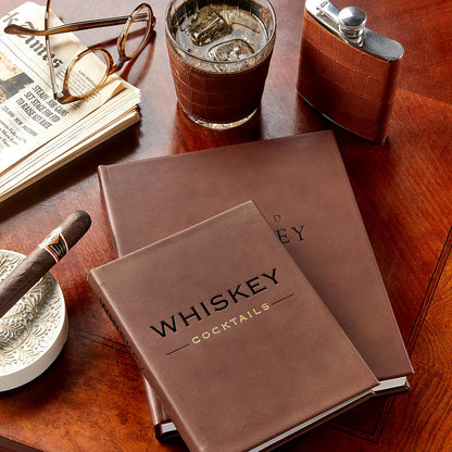 Leather-Bound Whiskey Cocktails Book - Orvis Value