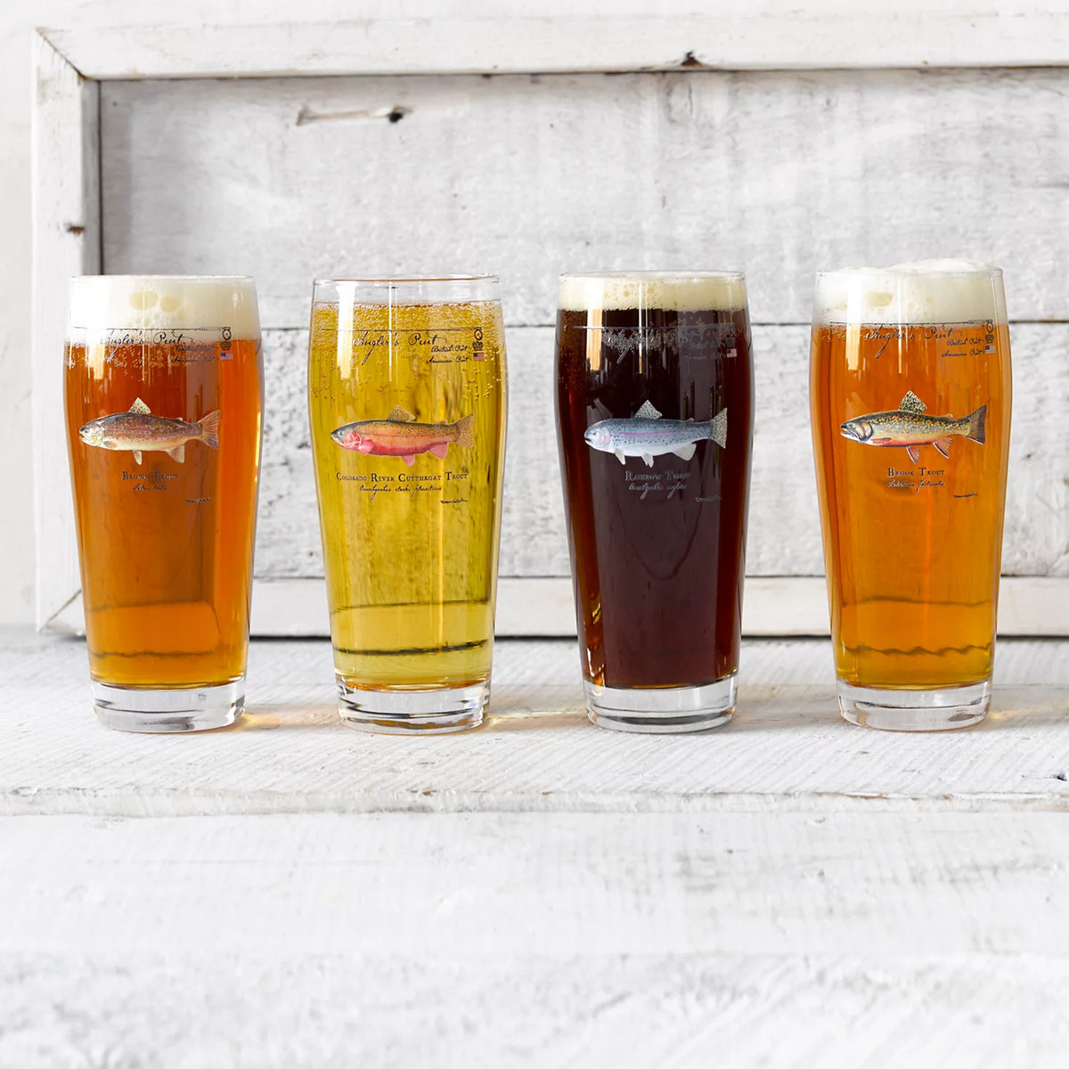 Angler's Pint Glass - Orvis Best Seller