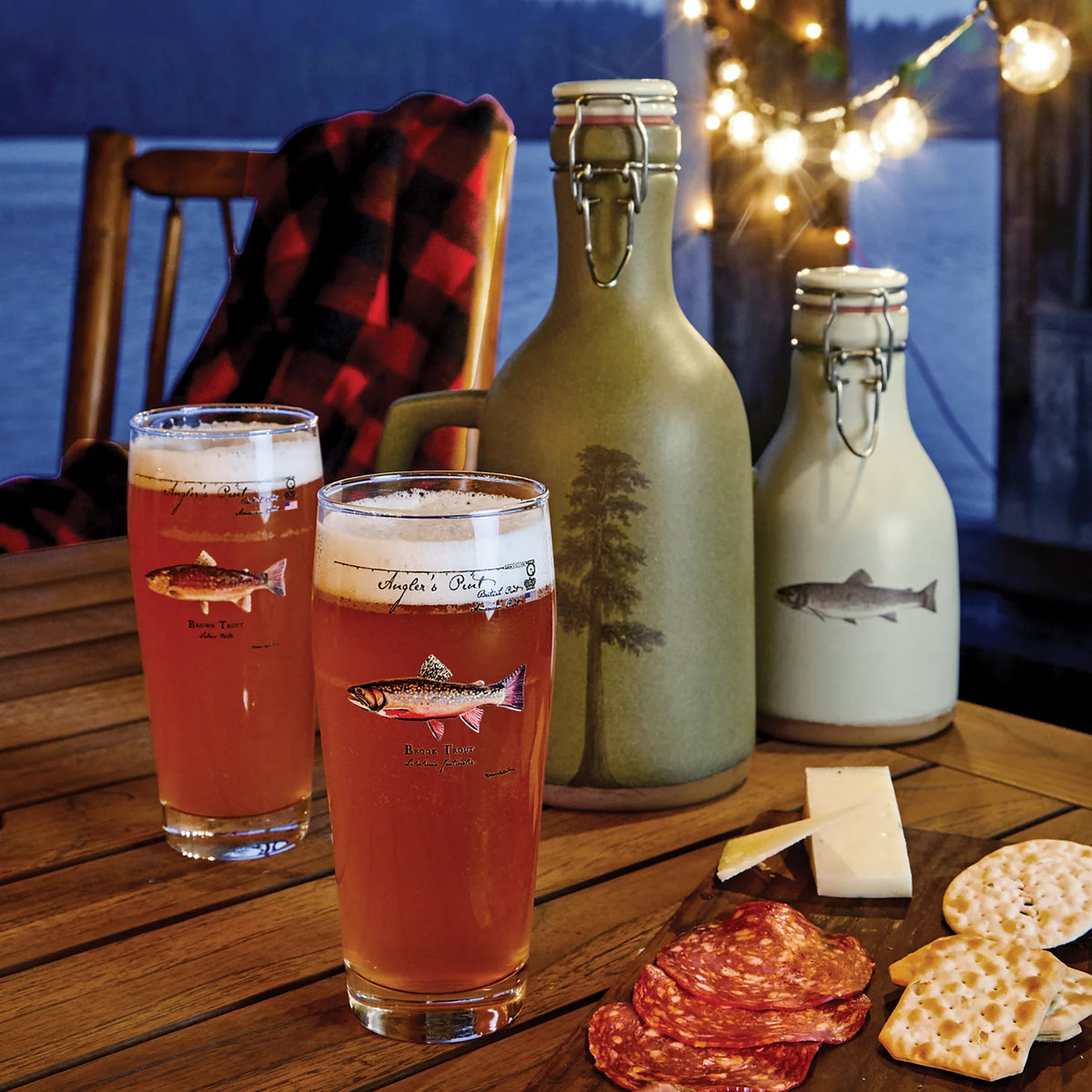 Angler's Pint Glass - Orvis Best Seller