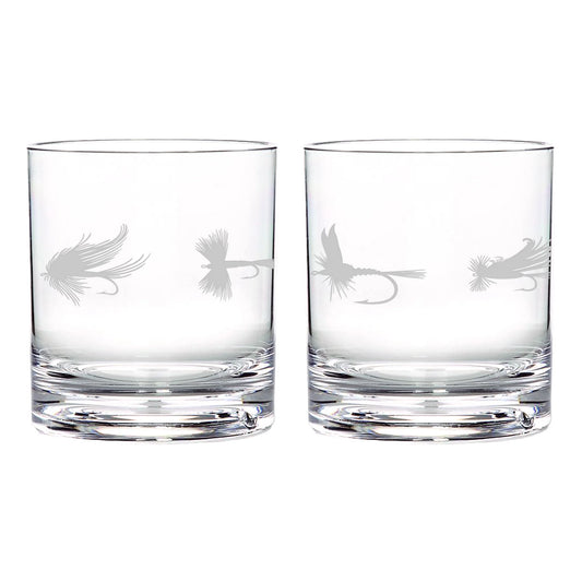 Fly Fishing Cocktail Glasses - Orvis Deals