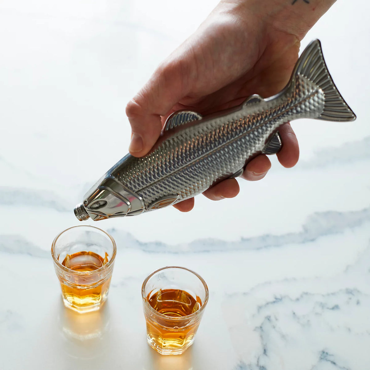 Gentlemen's Hardware Fish Flask - Orvis Hot Sale