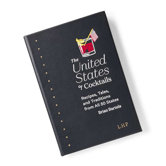 Leather-Bound United States Of Cocktails Book - Orvis Customer Favorite